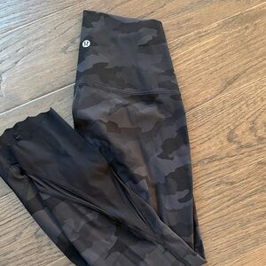 lululemon athletica Dark Camo Leggings